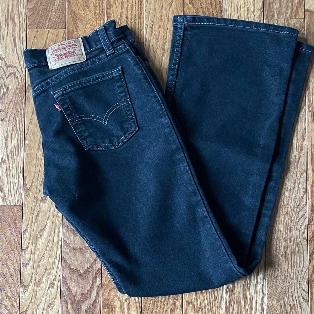 Women’s 518 Superlow Bootcut Levi's Black Jeans